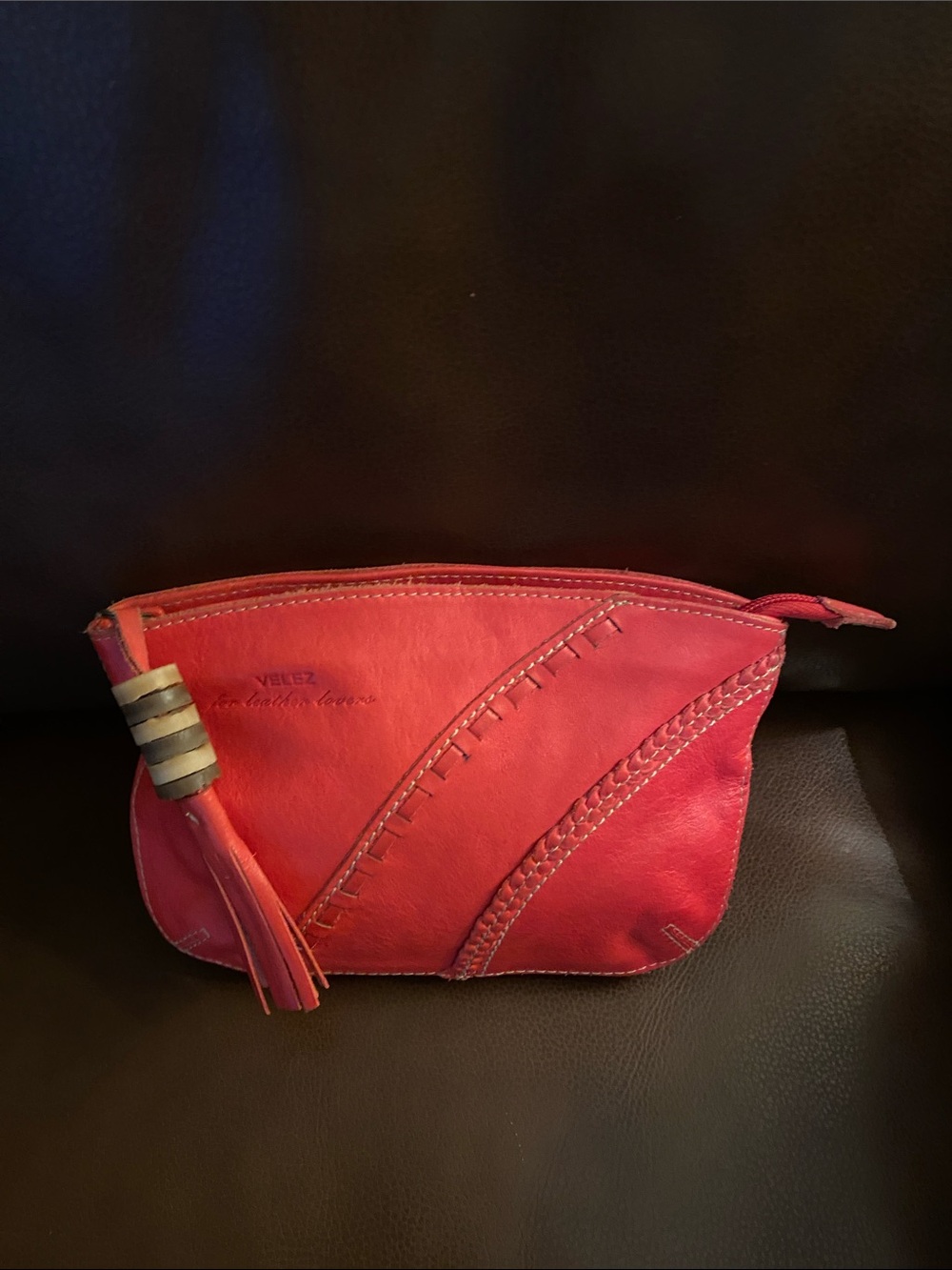 Velez for Leather Lovers Clutch Bag.